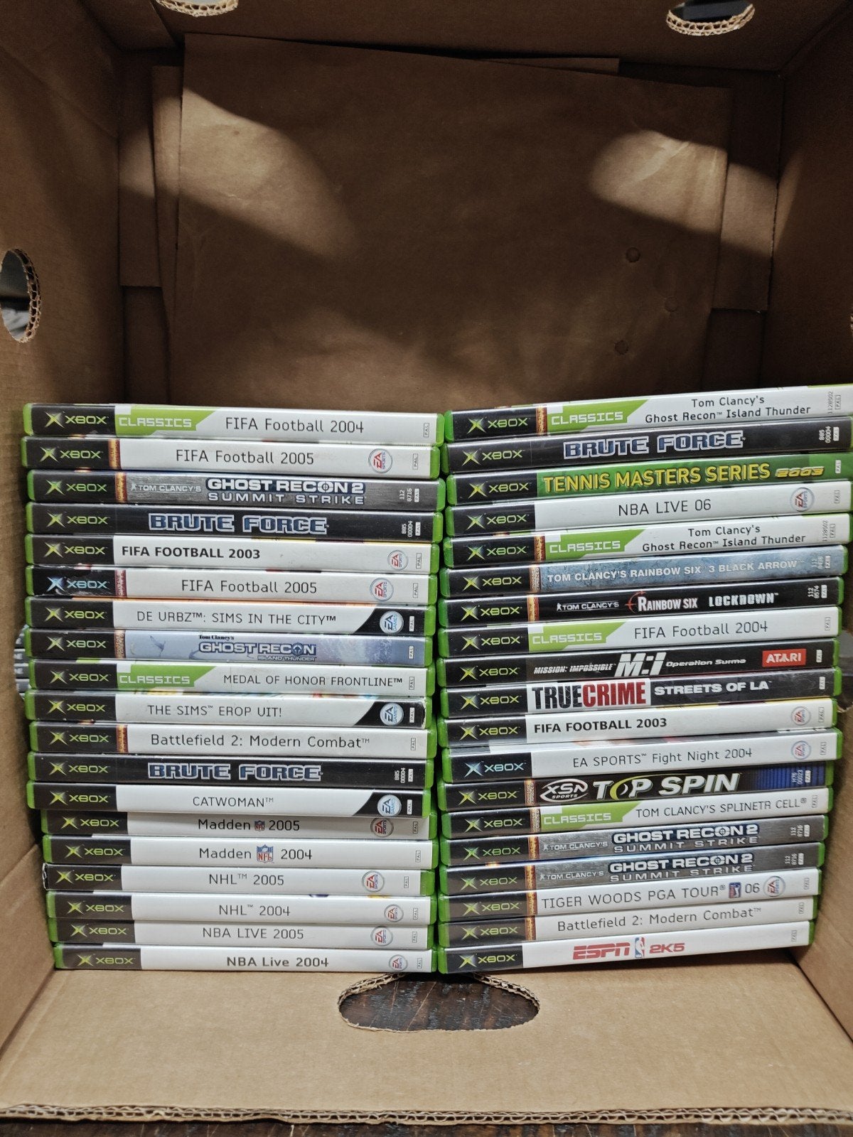 PARTIJ 38 Xbox Classic Games spelletjes, Gebruikt, One Microsoft Way, Redmond, WA 98052, USA, Microsoft, 1 speler