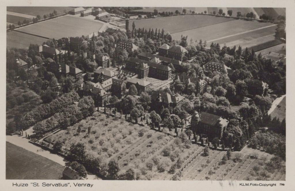 VENRAIJ - 1935 - huize St Servatius, Verzenden, 1920 tot 1940, Gelopen, Limburg
