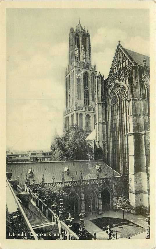 300-117-013 Utrecht Domkerk en Toren, Verzenden, Voor 1920, Utrecht