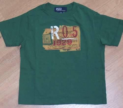 Groen Ralph Lauren t-shirt maat 98 NIEUW (5537) a, Kinderen en Baby's, Kinderkleding | Maat 98, Nieuw, Ophalen of Verzenden, Shirt of Longsleeve