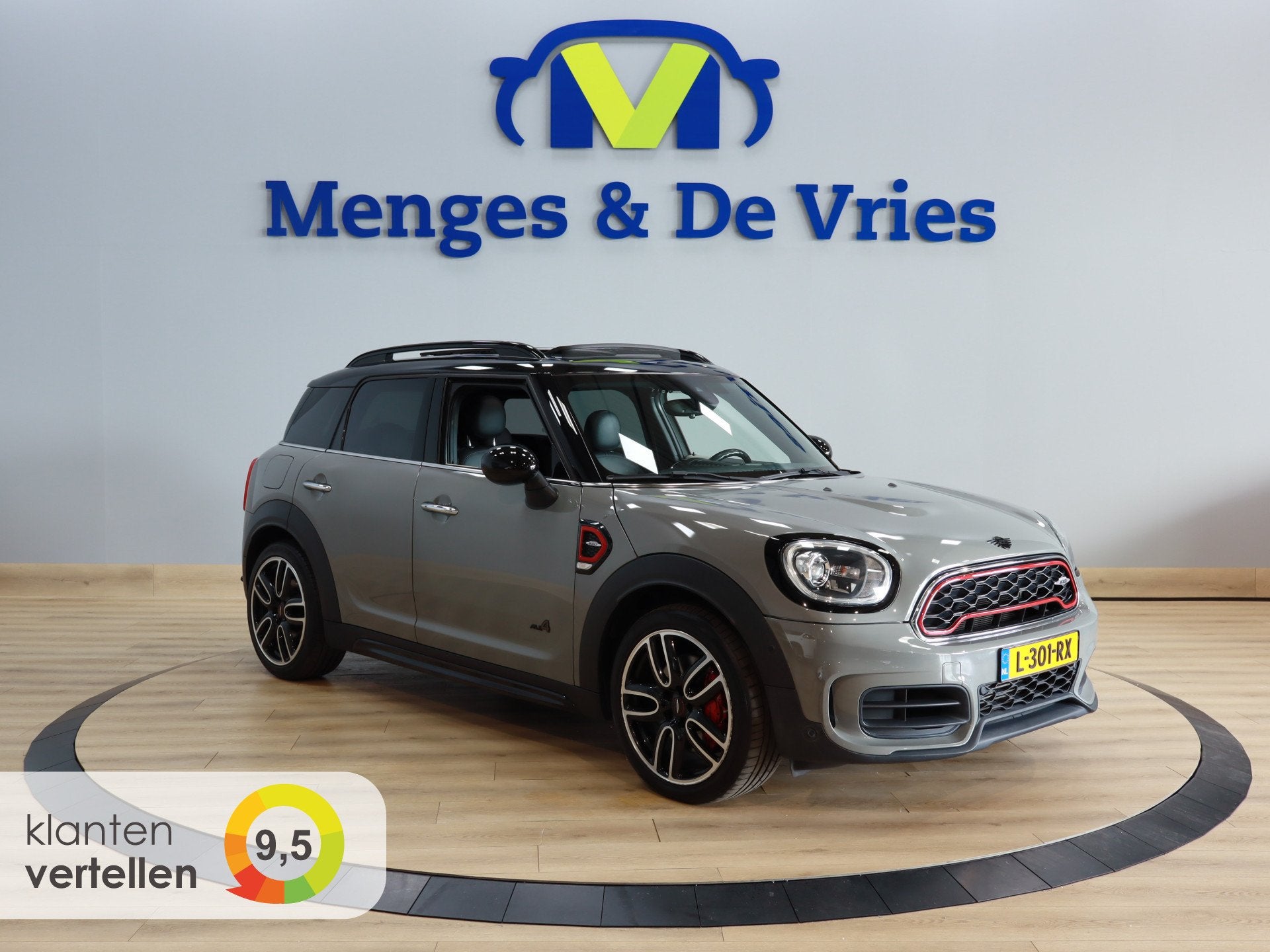 MINI Countryman 2.0 John Cooper Works ALL4 Chili JCW Airco E, Auto's, Automaat, 232 pk, Bedrijf, Vierwielaandrijving
