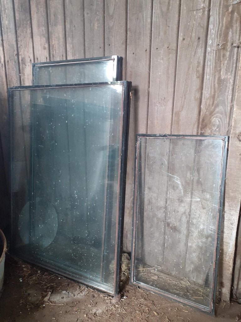Thermopane ruiten 5 stuks, Ophalen, Gevelraam of Ruit, Minder dan 80 cm, Minder dan 80 cm