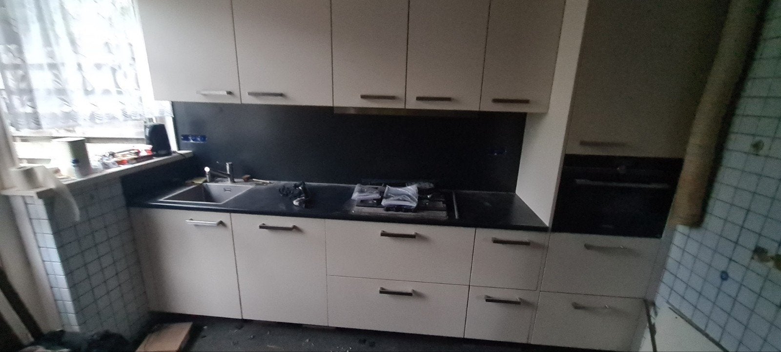 Rechte keuken van Middelkoop Keukens, 5 jaar oud, Ophalen