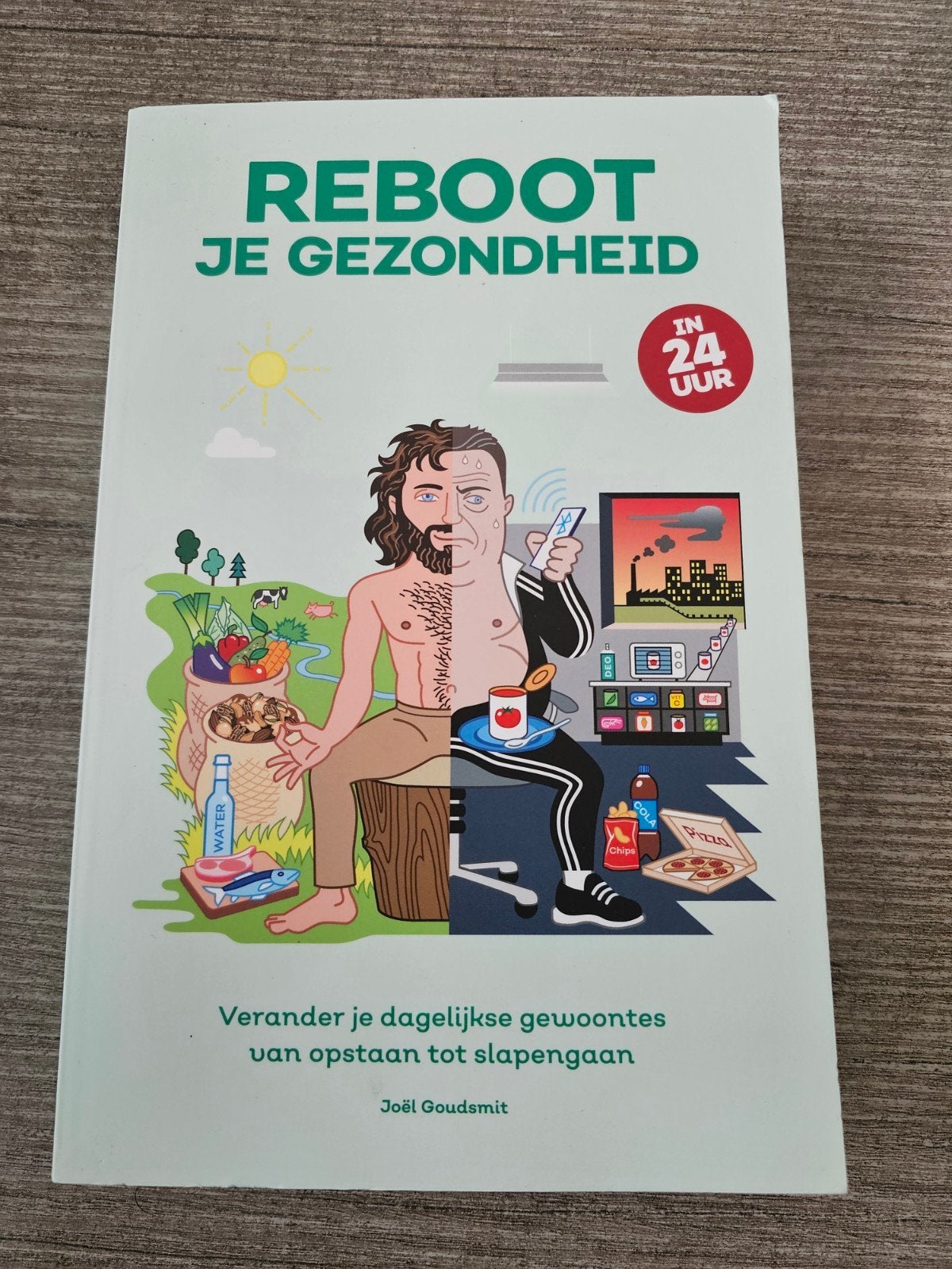 Reboot je Gezondheid in 24 Uur - Joël Goudsmit, Ophalen of Verzenden, Gelezen, Joël Goudsmit