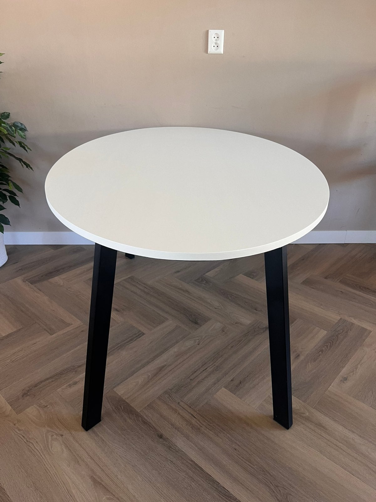 Eettafel, Ophalen, 50 tot 100 cm, Zo goed als nieuw, 150 tot 200 cm