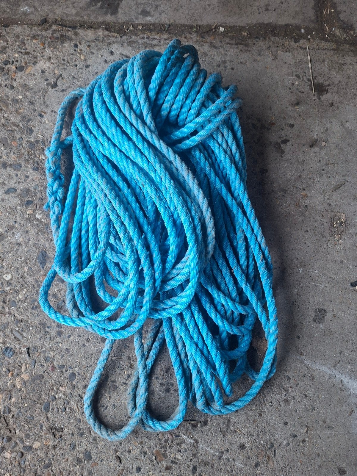 2x 25m touw, 15mm dik, Ophalen of Verzenden