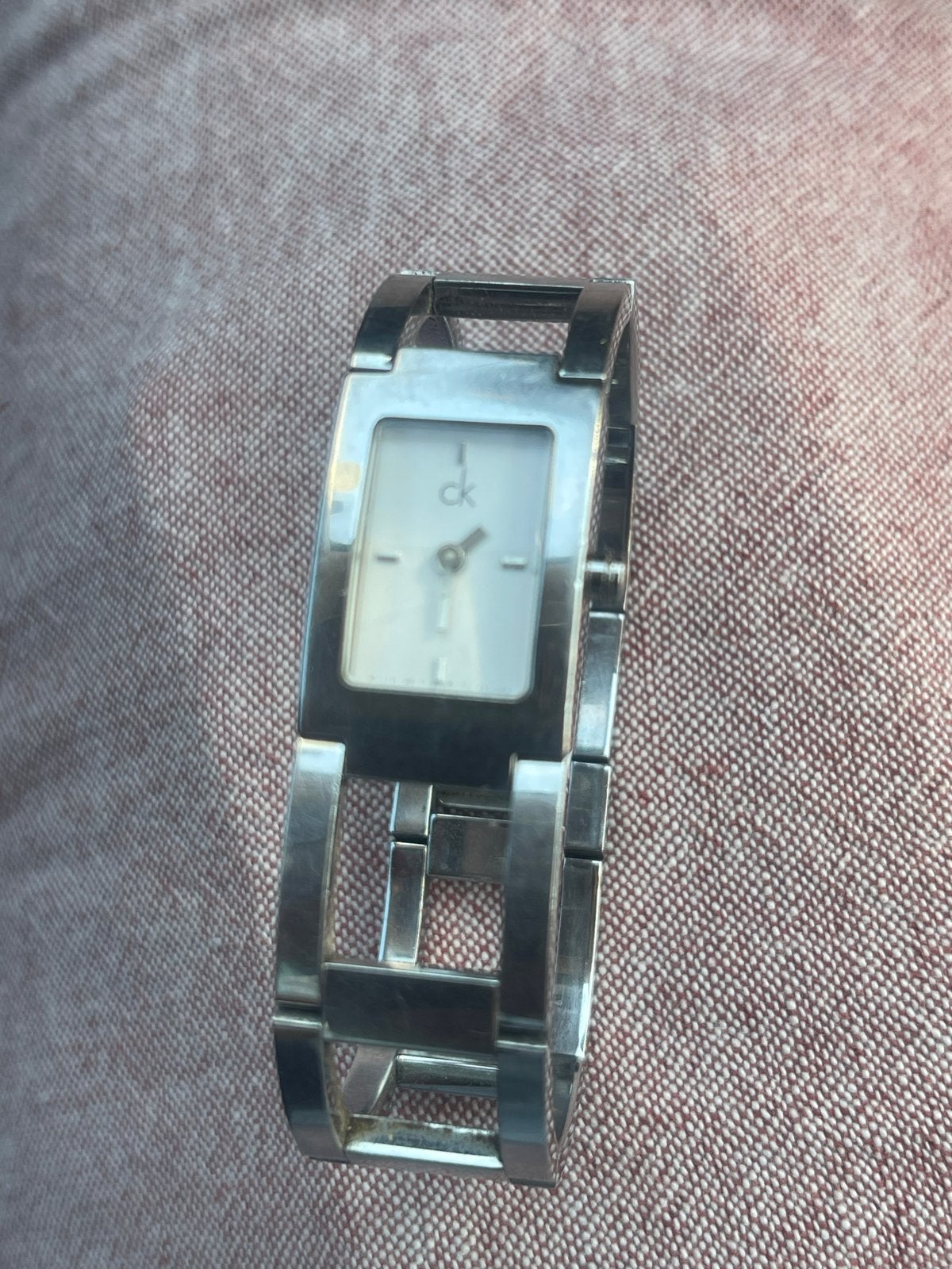 Calvin Klein CK Dames Horloge - Waterdicht, Overige merken, Gebruikt, Staal, Polshorloge