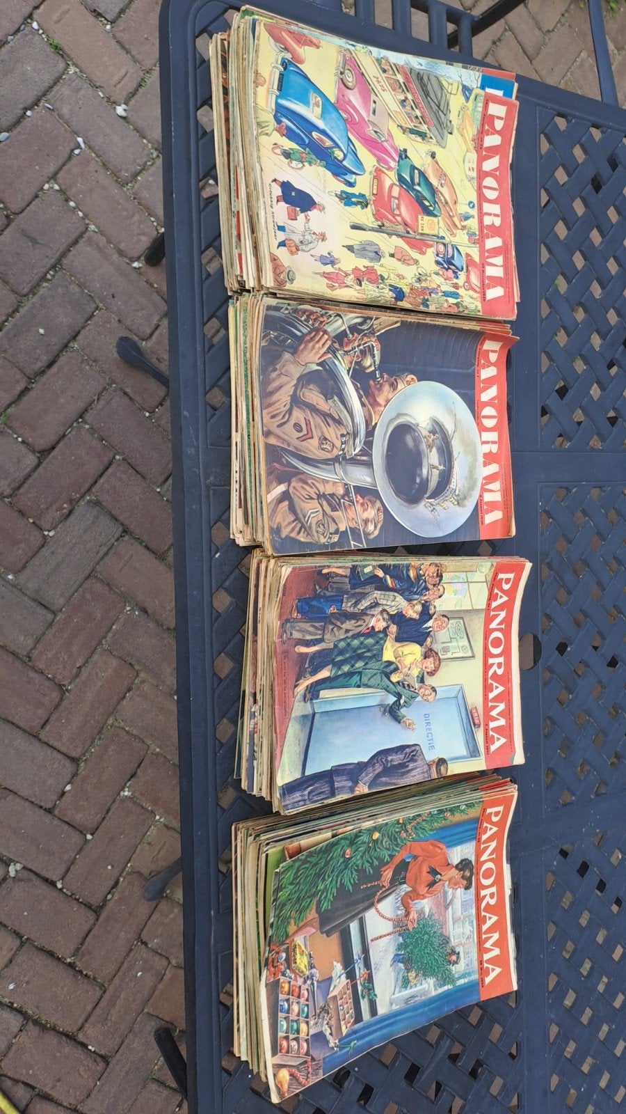 Panorama tijdschriften 1949 t/m 1952, Ophalen of Verzenden, Zo goed als nieuw, Boek of Catalogus, Foil