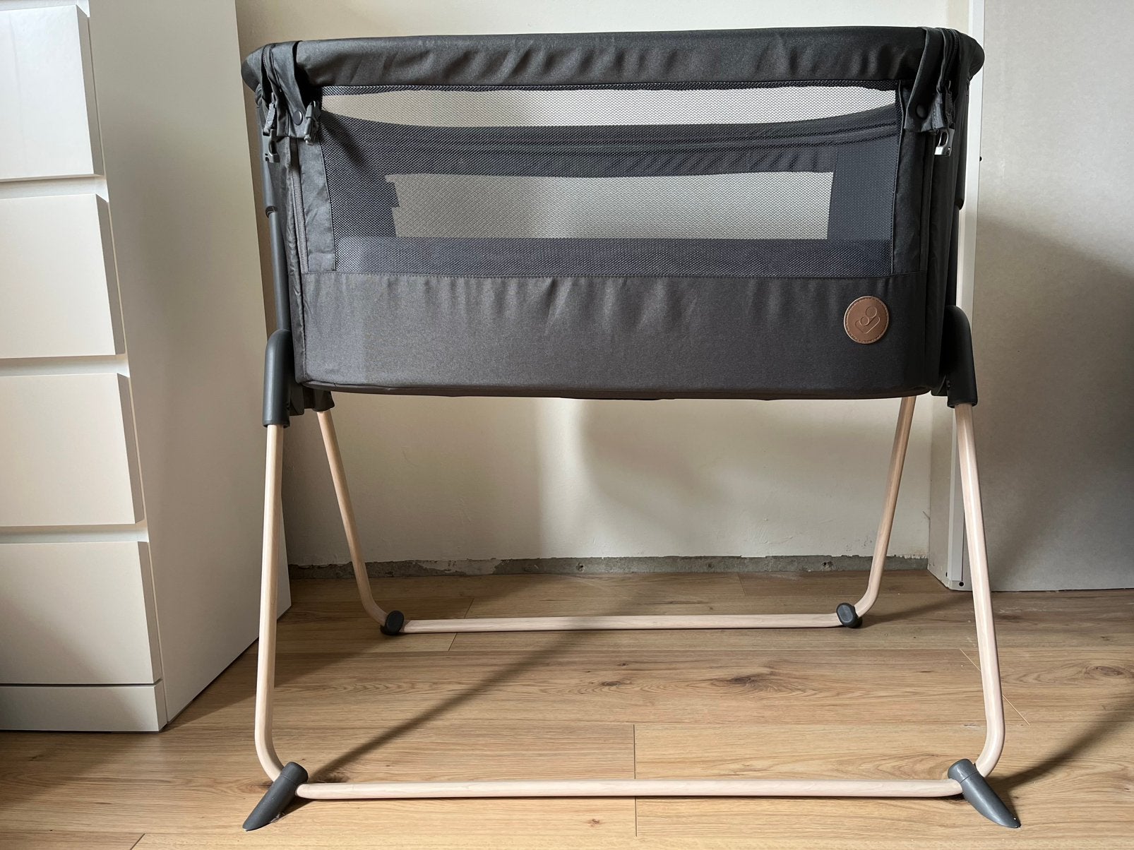 Maxi-Cosi Tori Co-sleeper grijs, Kinderen en Baby's, Babywiegjes en Ledikanten, Ophalen, Gebruikt, Wieg