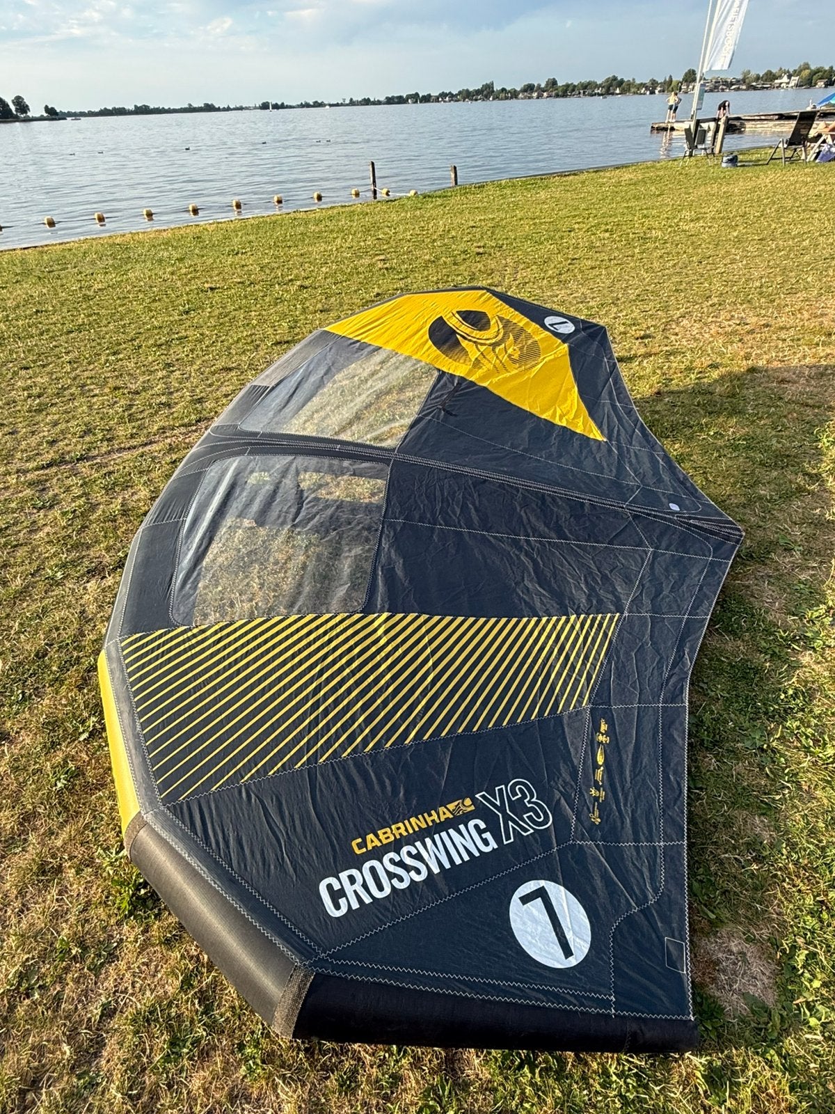Cabrinha wing X3 7M, Ophalen of Verzenden, Zo goed als nieuw, Wingsurf-wing