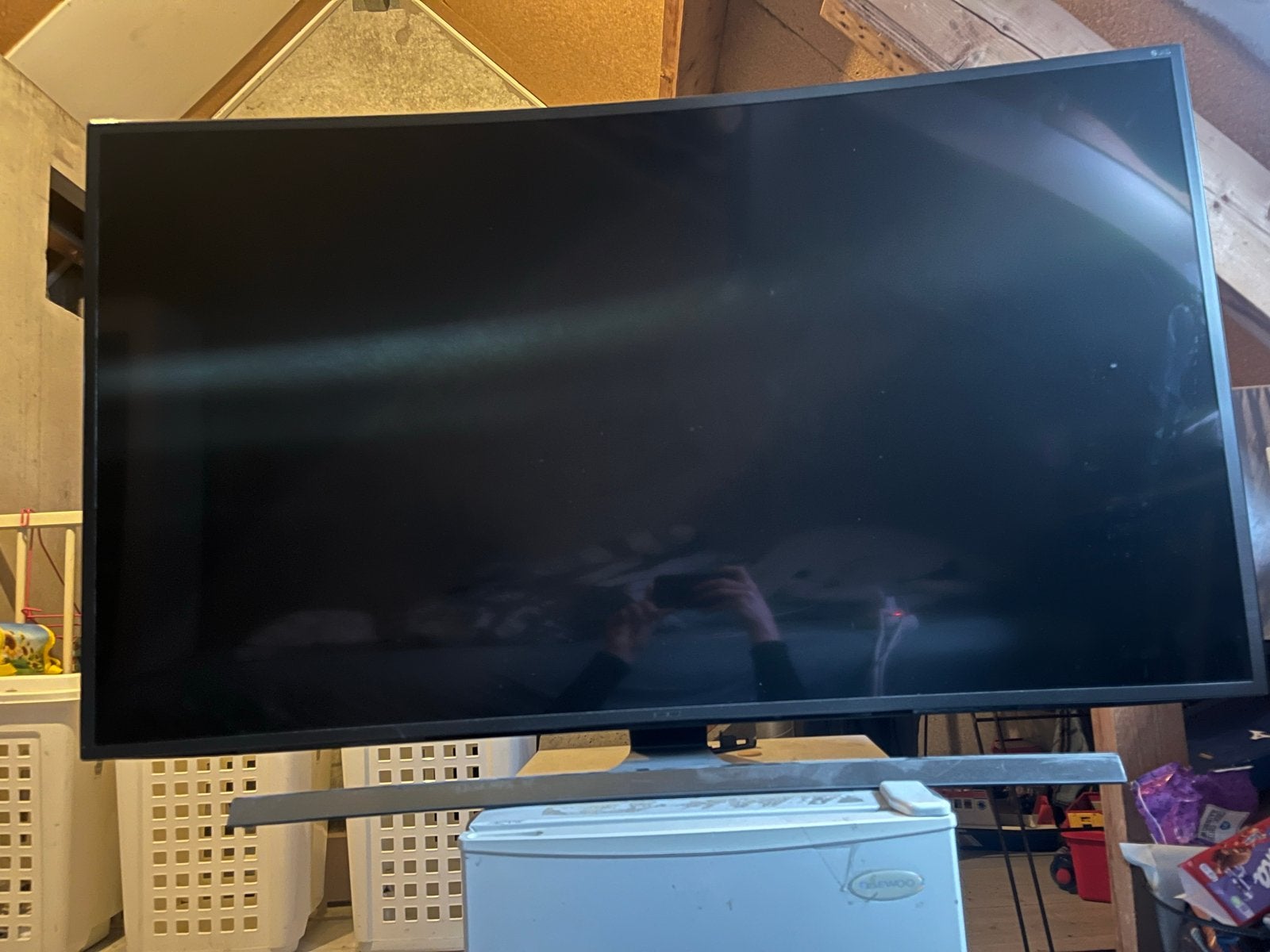 Samsung 55 inch Curved Smart TV UE55J6500, Audio, Tv en Foto, Televisies, Ophalen of Verzenden, 100 Hz, Samsung, 100 cm of meer