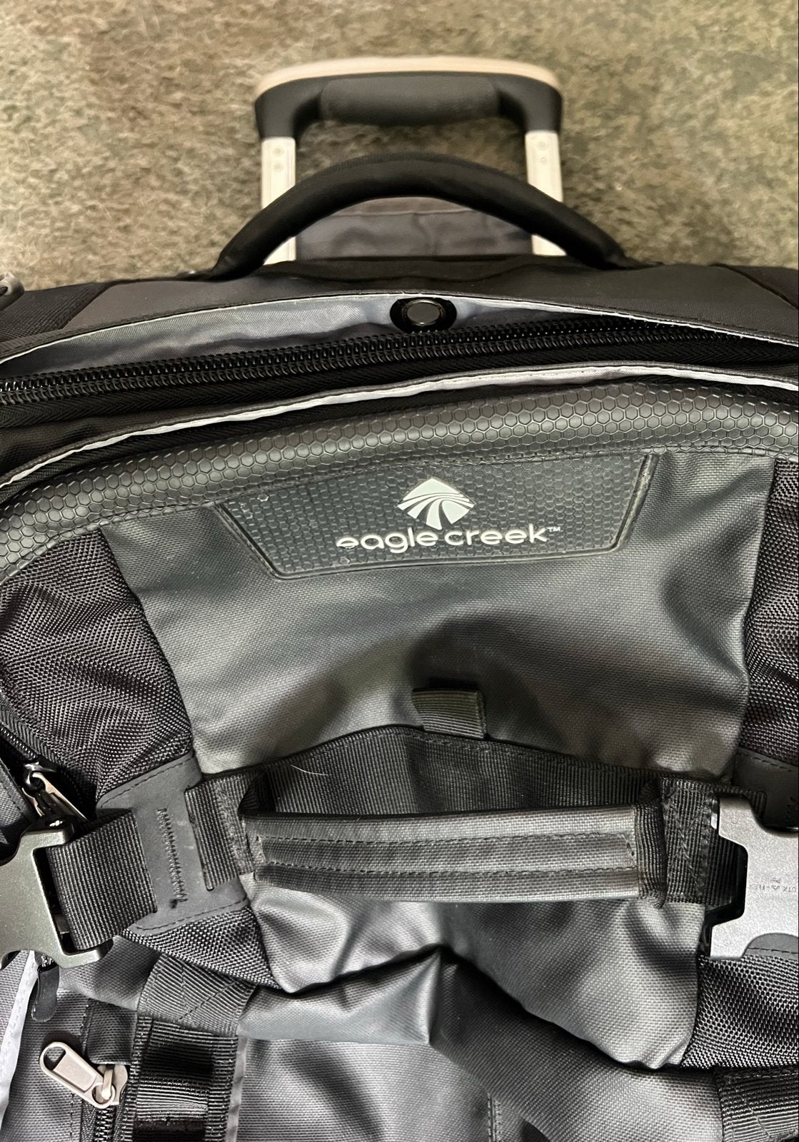 Eagle Creek Zachte Rolkoffer - 126 Liter met Grote Wielen, 30 cm of meer, Gebruikt, Zwart, 75 cm of meer