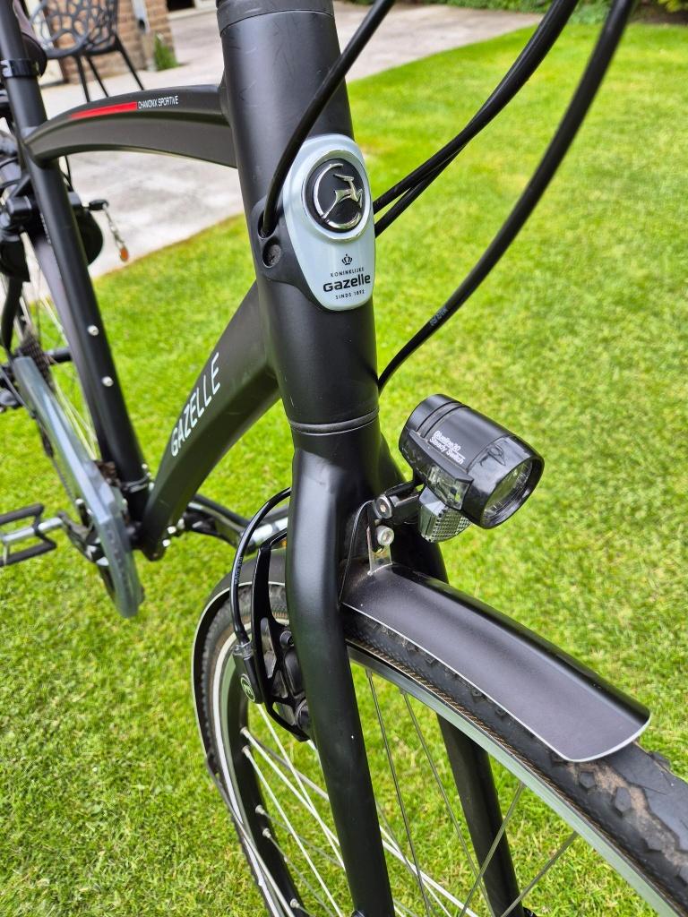Gazelle Chamonix Sportive S30 herenfiets, Ophalen, Versnellingen, Zo goed als nieuw, 57 tot 61 cm
