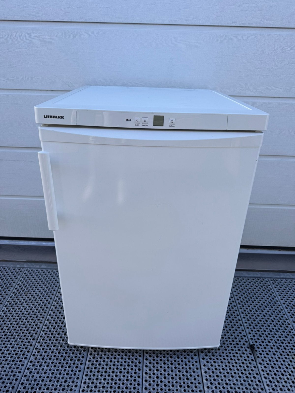 Tafelmodel vrieskast met drie lades merk Liebherr Z.g.a.n., Minder dan 60 cm, Zo goed als nieuw, Energieklasse A of zuiniger, Vrijstaand