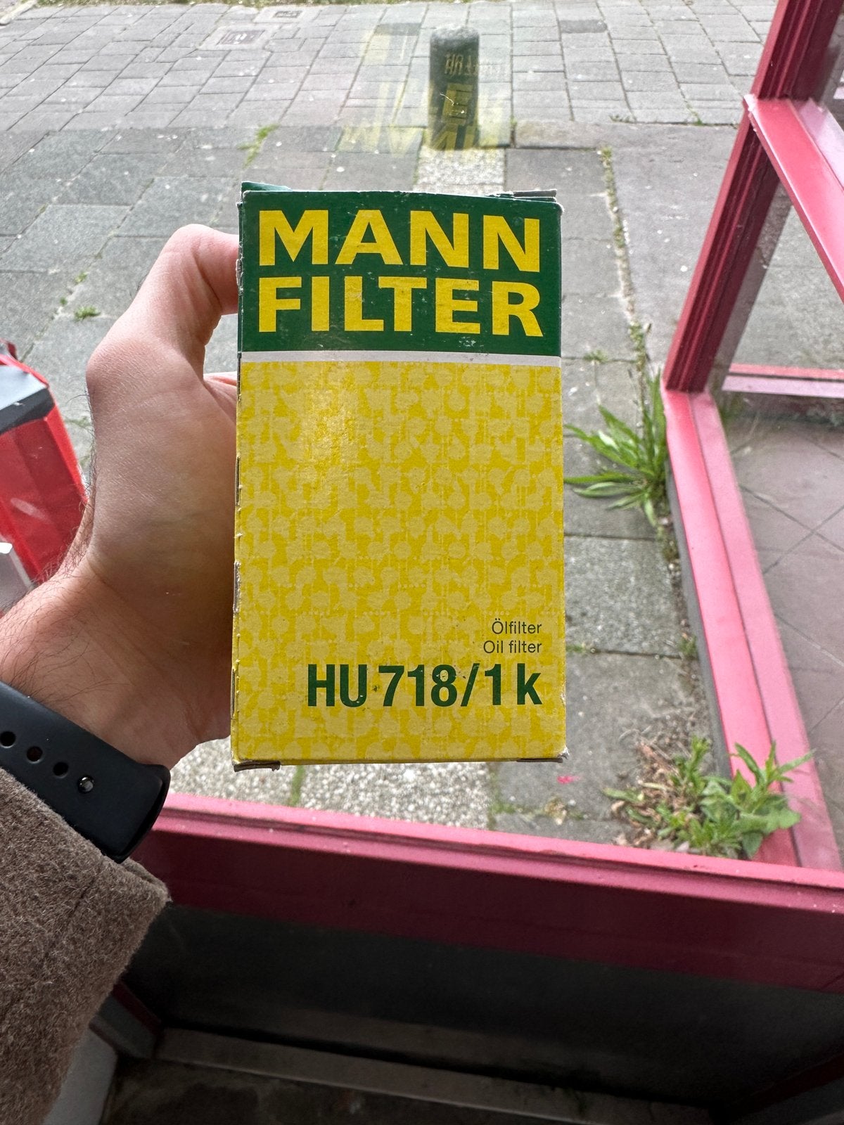 Nieuwe Mann filter HU 718/1 k oliefilter, Ophalen