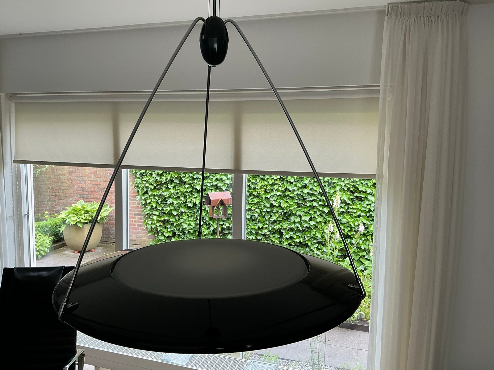 Arteluce Mira S hanglamp, Elio Didone, jaren '90, Ophalen, Gebruikt, Glas, 75 cm of meer