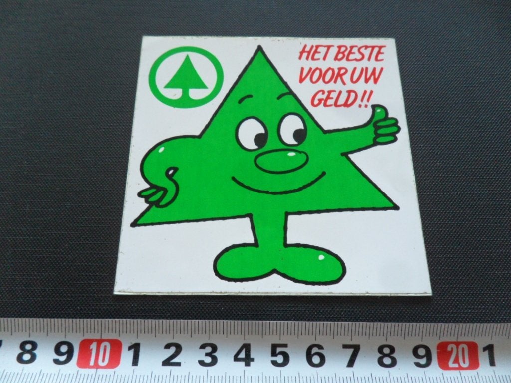 sticker Supermarkt SPAR  Het beste voor uw geld !!, Ophalen, Zo goed als nieuw
