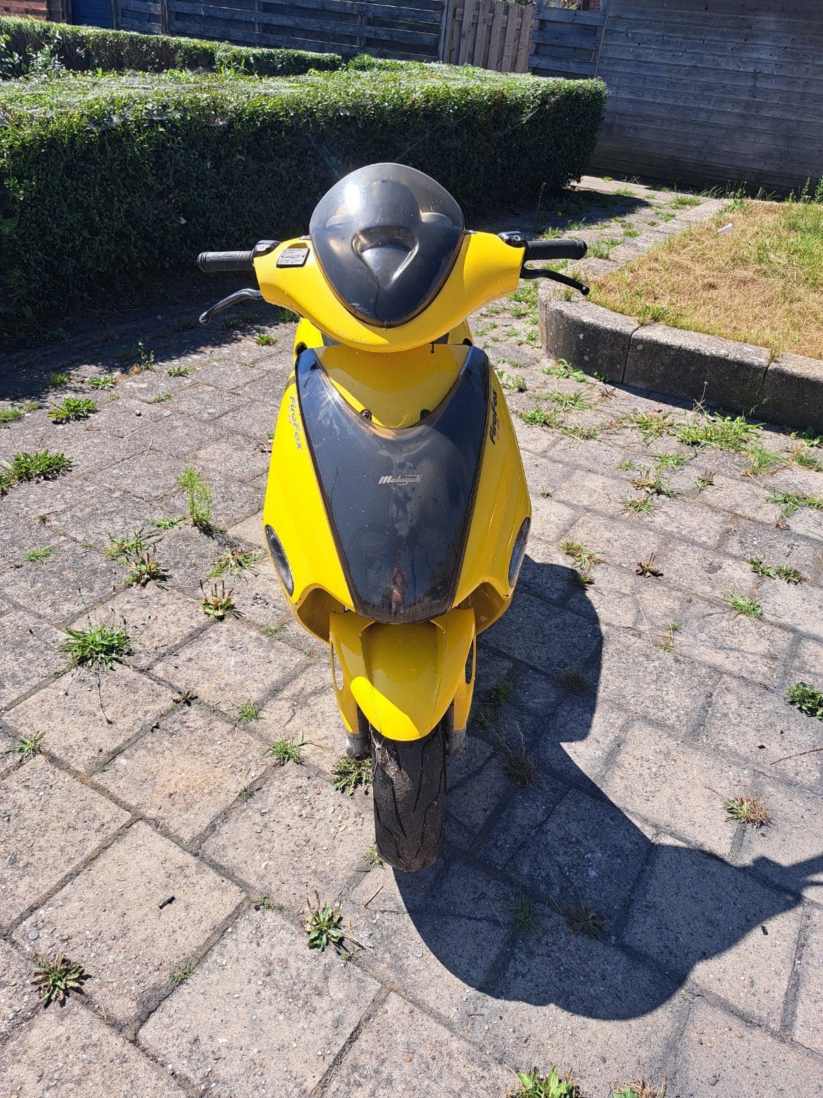 schuurvonst malaguti firefox f15, Ophalen
