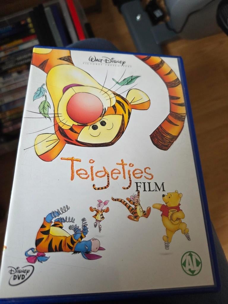 dvd: teigertjes film, Alle leeftijden, Ophalen of Verzenden, Zo goed als nieuw