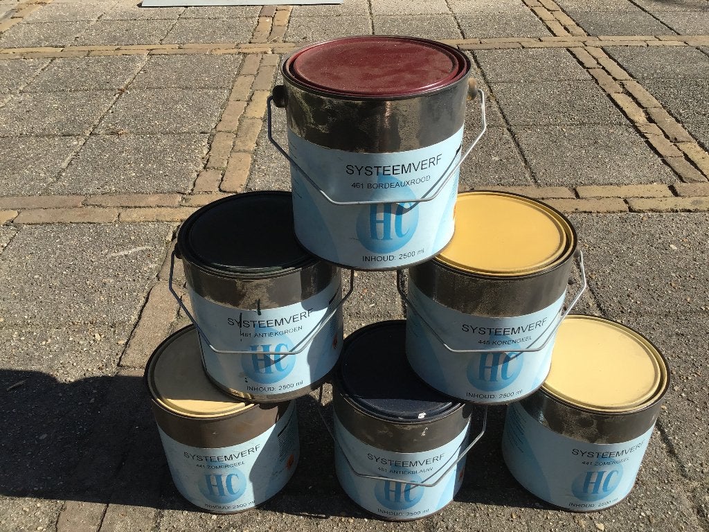 Beits meerdere kleuren, Doe-het-zelf en Verbouw, Verf, Beits en Lak, Ophalen, Overige kleuren, Beits, Zo goed als nieuw