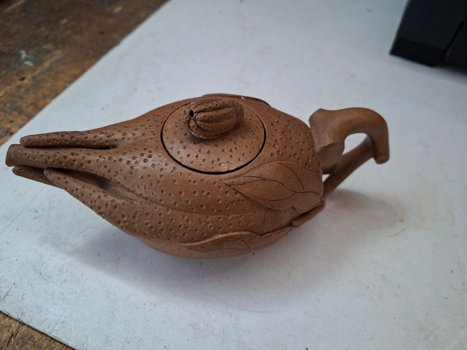 Chinese Yixing theepot - Buddha's hand (Fo Shou), Ophalen