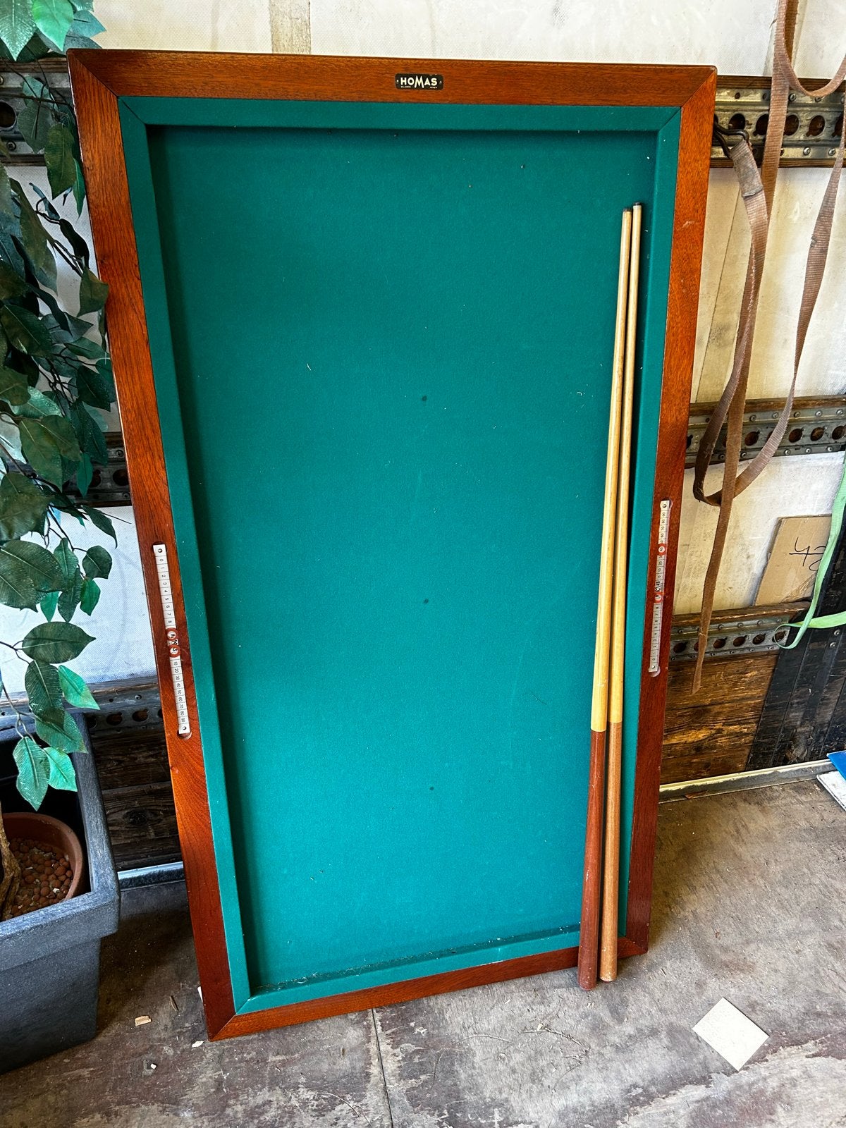 Homas tafel biljart met keuen - nochris 2.0, Ophalen, Gebruikt, Biljarttafel
