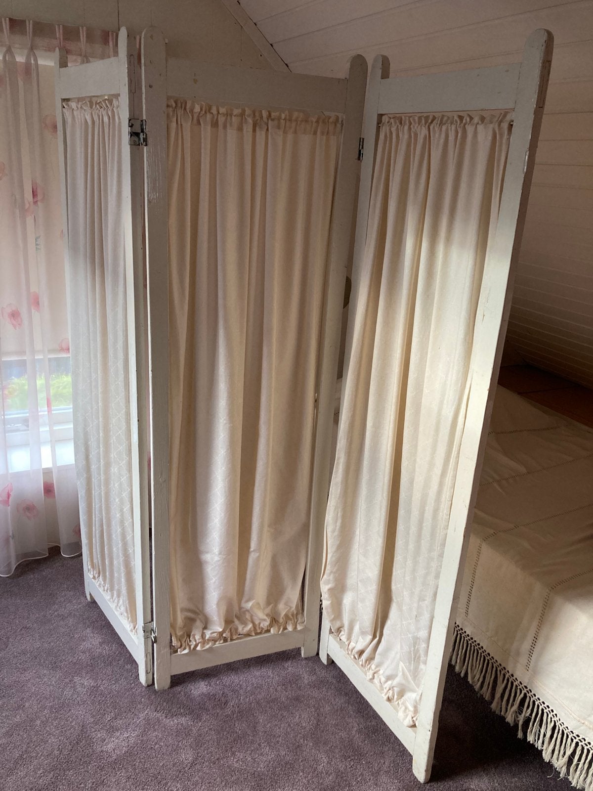 Brocante, antiek kamerscherm, Huis en Inrichting, Ophalen, Zo goed als nieuw