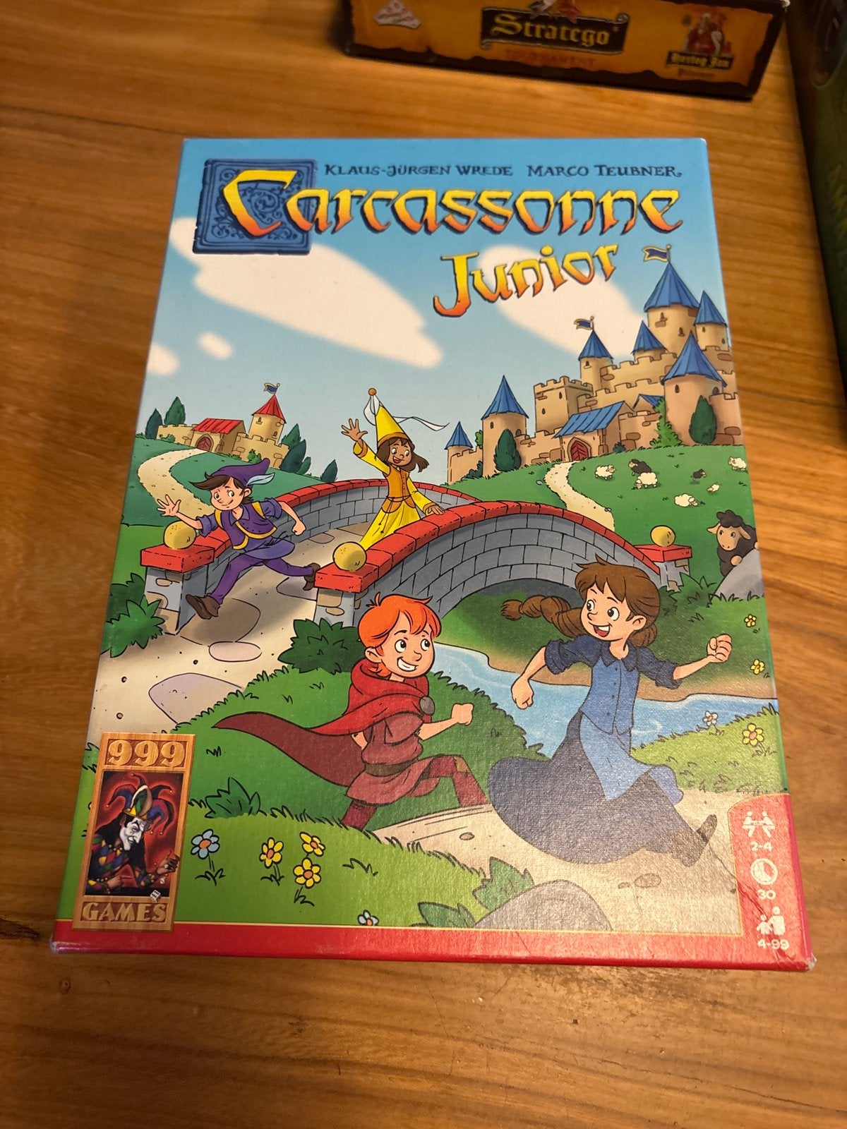 Carcassonne Junior Bordspel - Zo goed als nieuw, Ophalen of Verzenden, Zo goed als nieuw