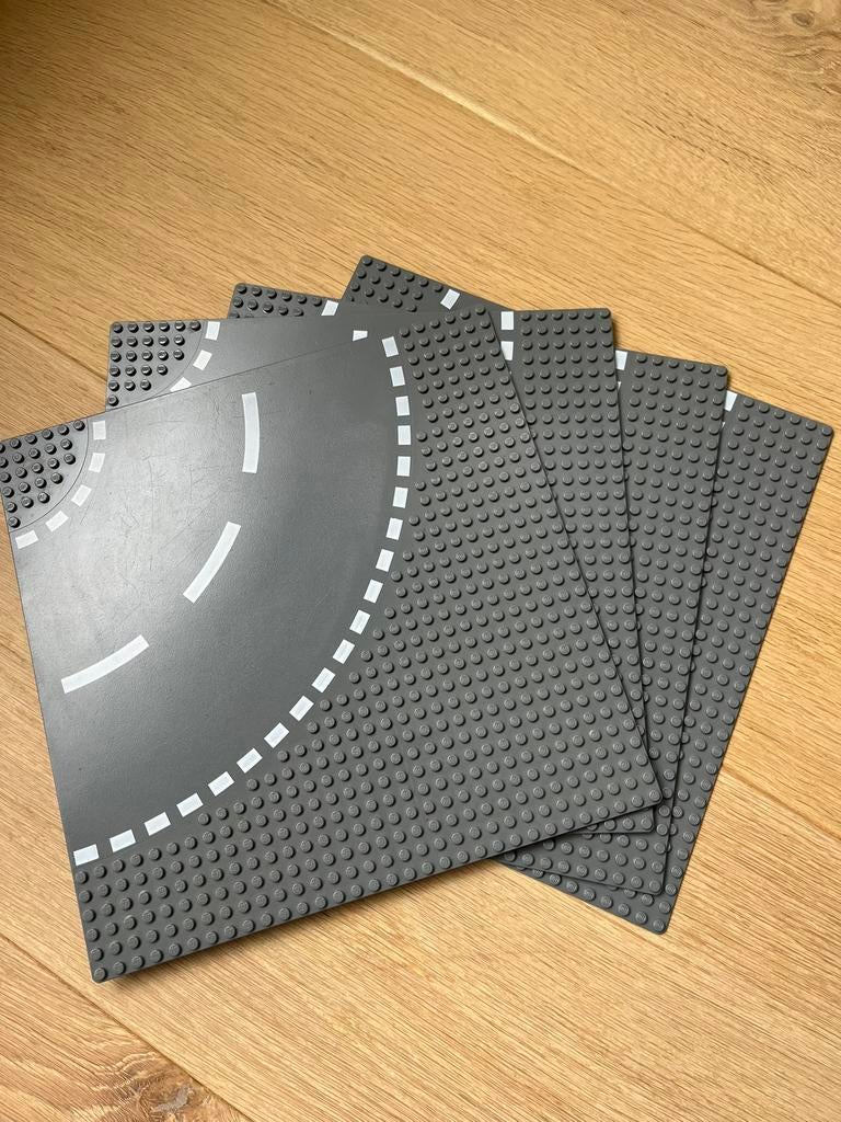 Lego 44342 wegenplaat met bocht, Overige thema's, Lego, Ophalen of Verzenden, Zo goed als nieuw