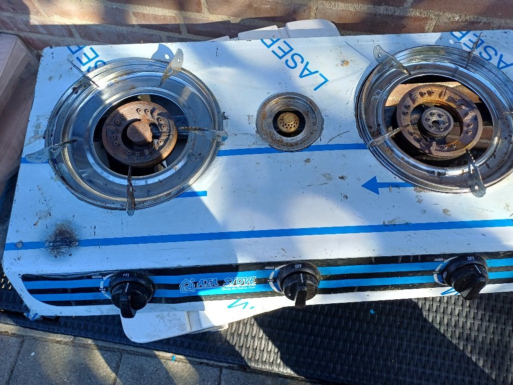 draagbare (gas)kooktoestel, Witgoed en Apparatuur, Ophalen, Nieuw, 3 kookzones of minder, Gas