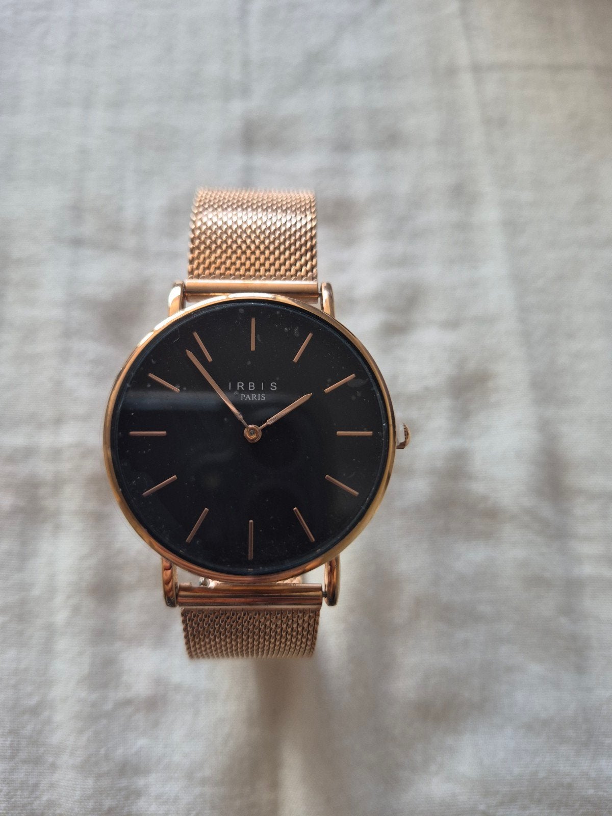 IRBIS PARIS Roségouden Horloge - nieuw, Overige merken, Polshorloge, Nieuw, Ophalen of Verzenden