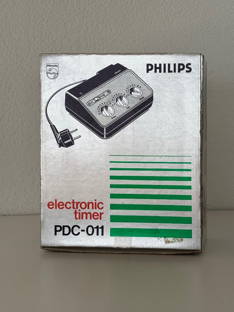 Philips PDC 011 elektronische doka timer origin. verpakking, Audio, Tv en Foto, Ophalen of Verzenden, Zo goed als nieuw, Philips