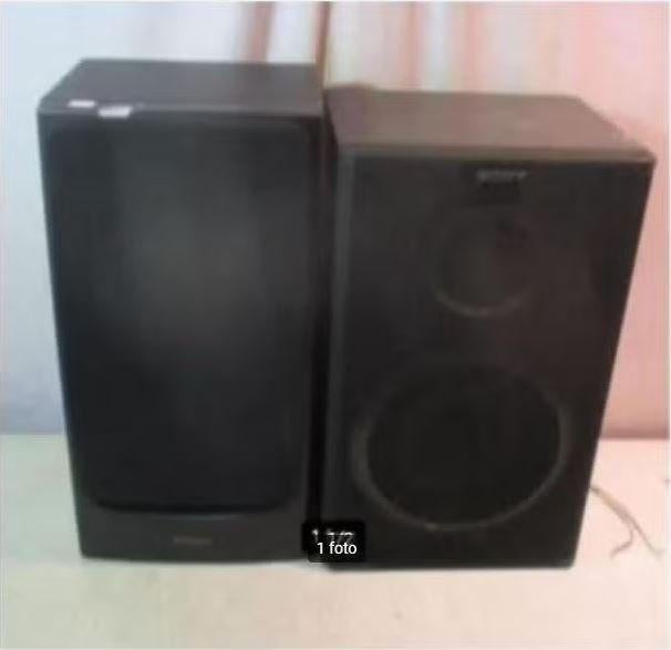 2 Prima Luidsprekers van Sony en Audiosonic, Audio, Tv en Foto, Luidsprekers, Ophalen of Verzenden, Gebruikt, Minder dan 60 watt