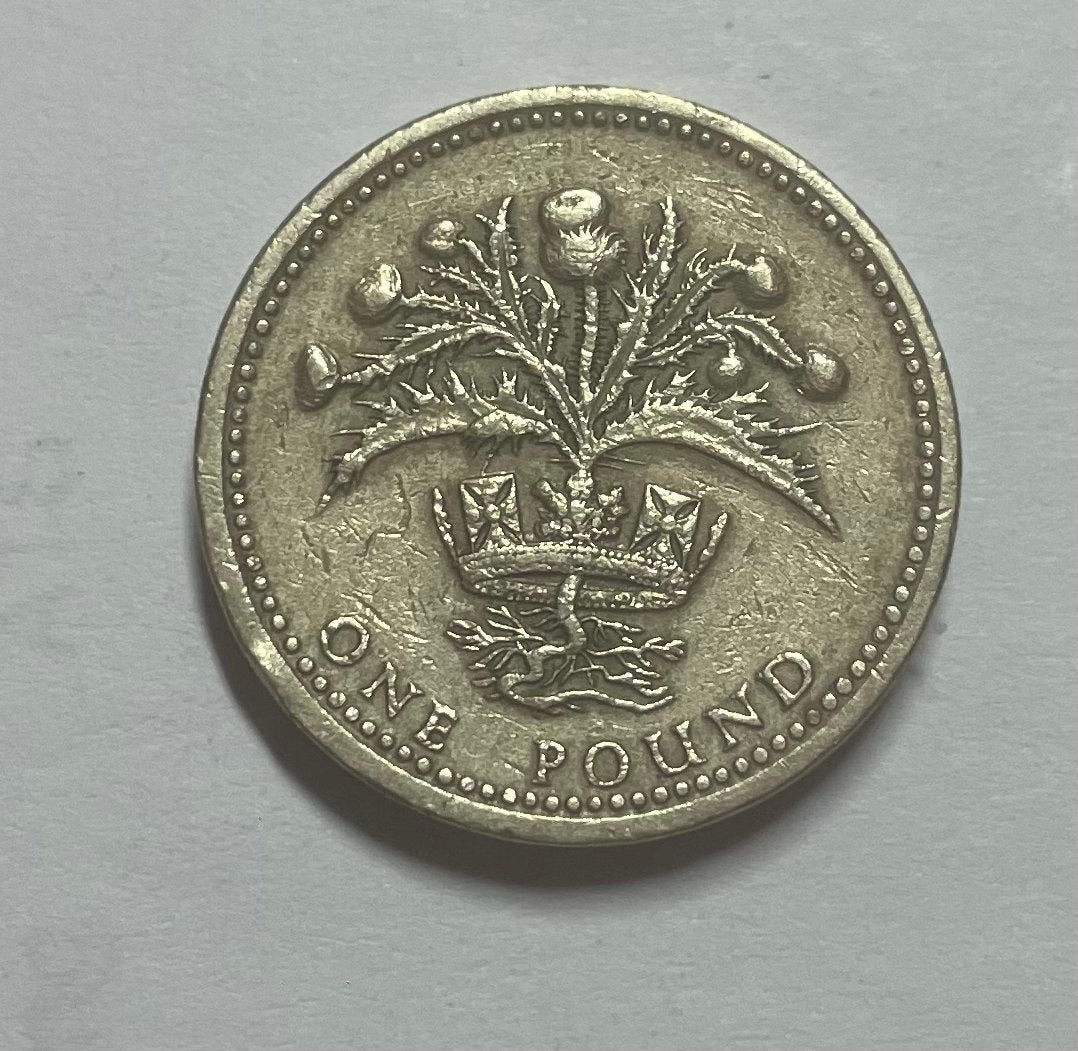 1 pond Engeland 1984, Postzegels en Munten, Ophalen of Verzenden