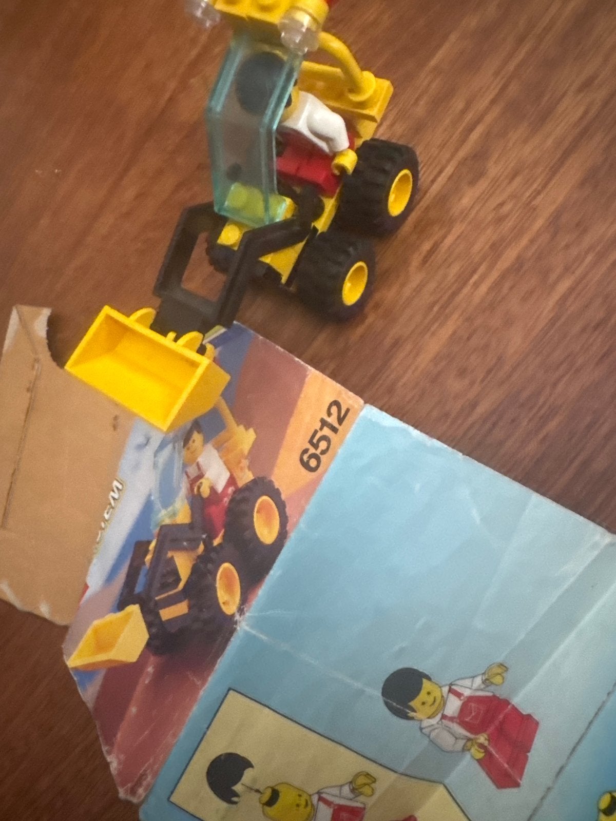 Lego System 6512: Kraanwagen met Minifiguur, Lego, Ophalen of Verzenden, Compleet, Complete set