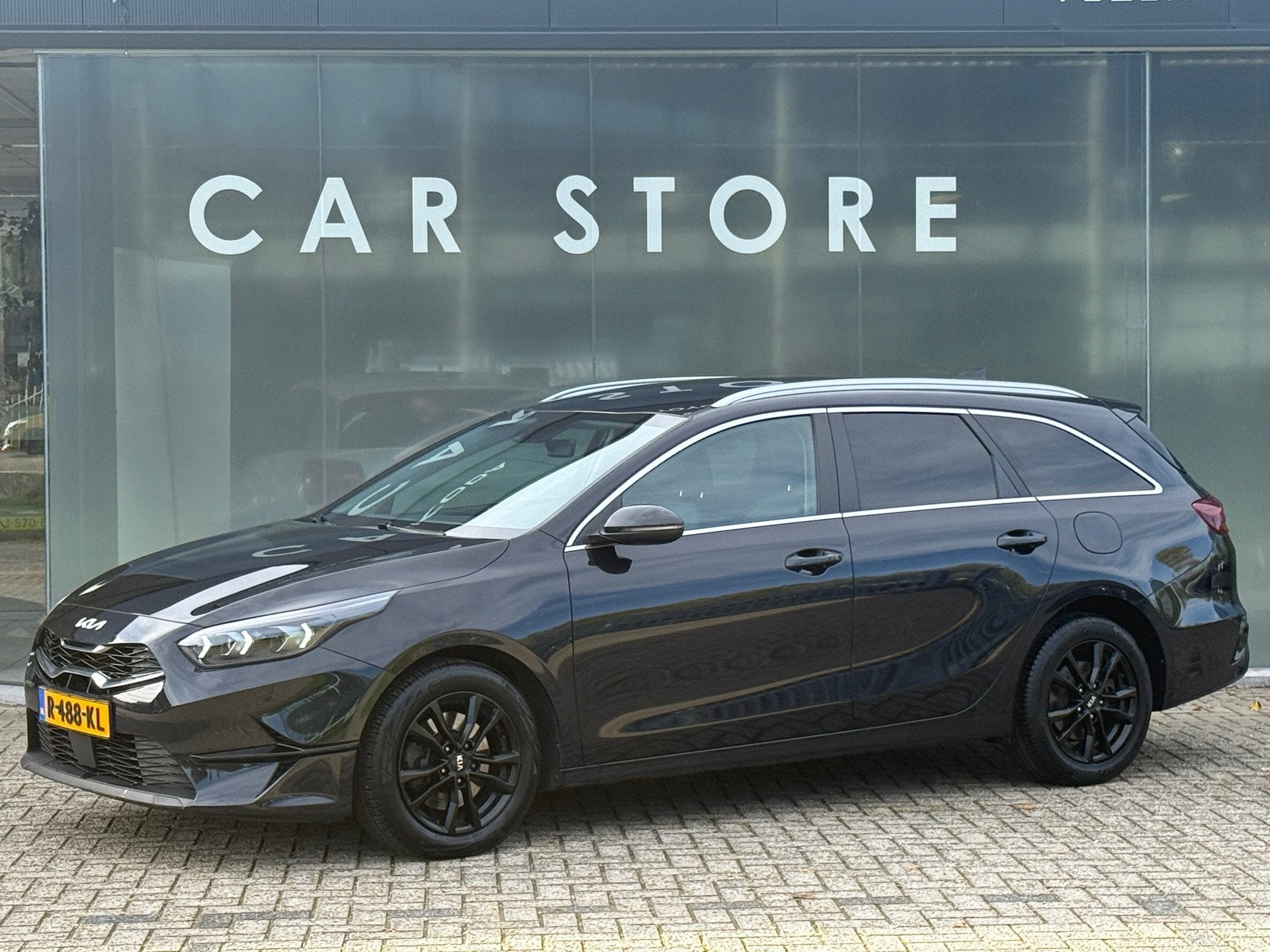 Kia Ceed Sportswagon 1.0 T-GDi MHEV DynamicPlusLine Navi|Car, Auto's, Dealer onderhouden, Gebruikt, 1309 kg, Leder en Stof