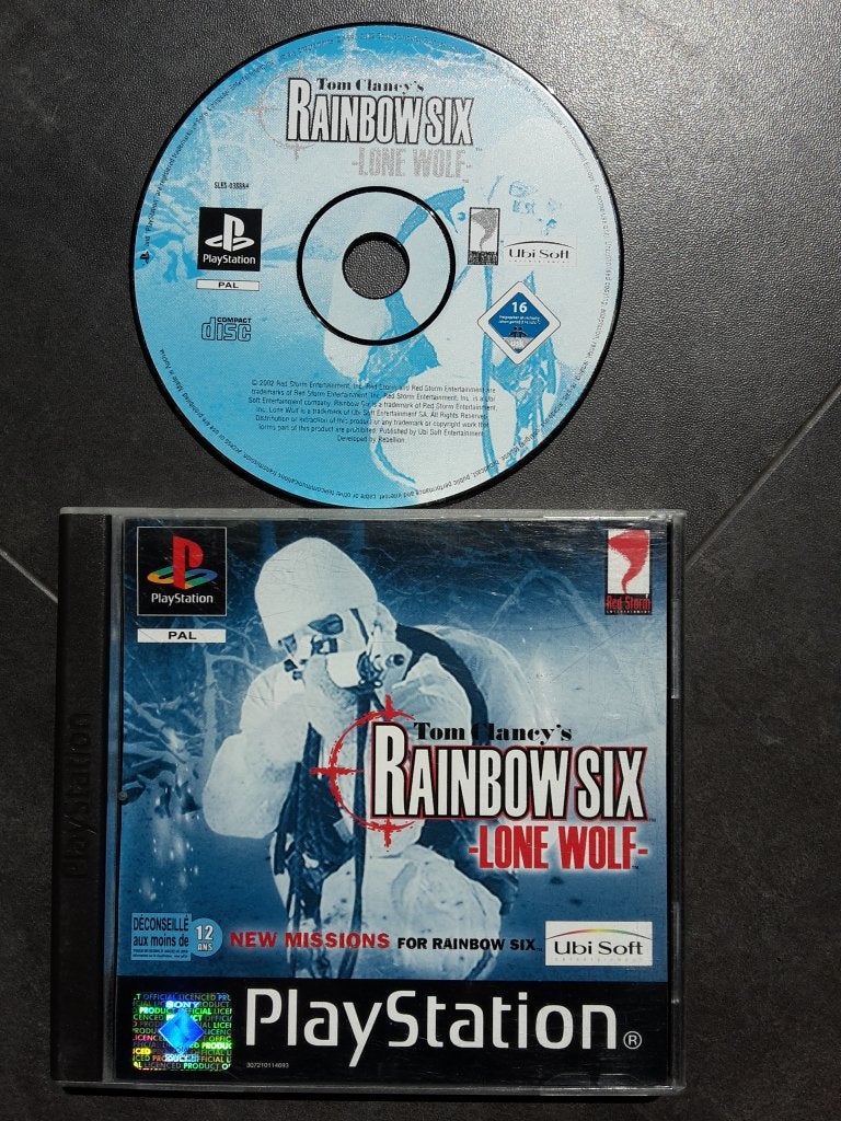 PS1 - Rainbow Six 6 Lone Wolf - PlayStation 1 PSX, Shooter, 1 speler, Ophalen of Verzenden, Zo goed als nieuw