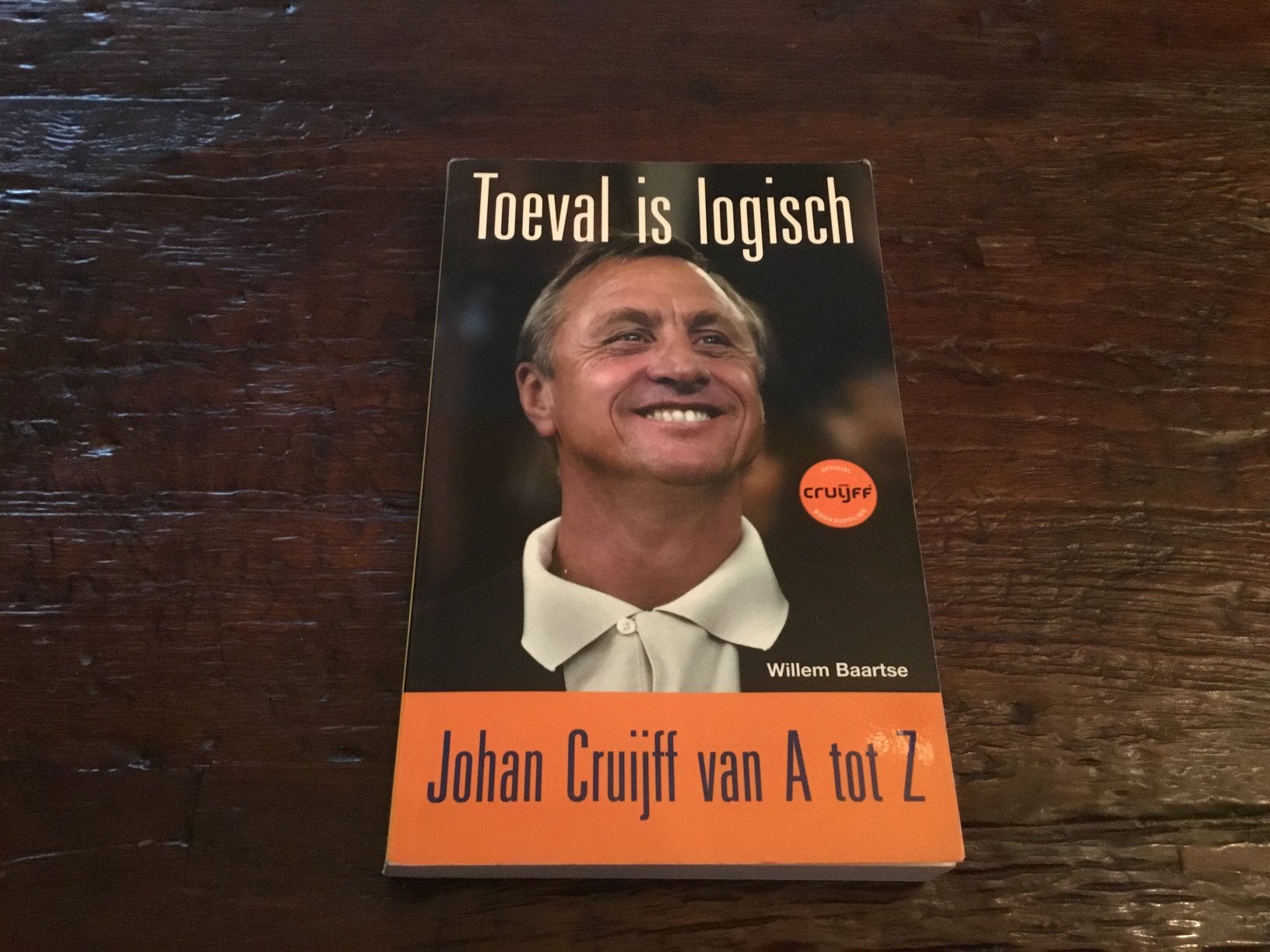 Toeval is logisch Johan Cruijff van A tot Z, Ophalen of Verzenden, Zo goed als nieuw, Balsport