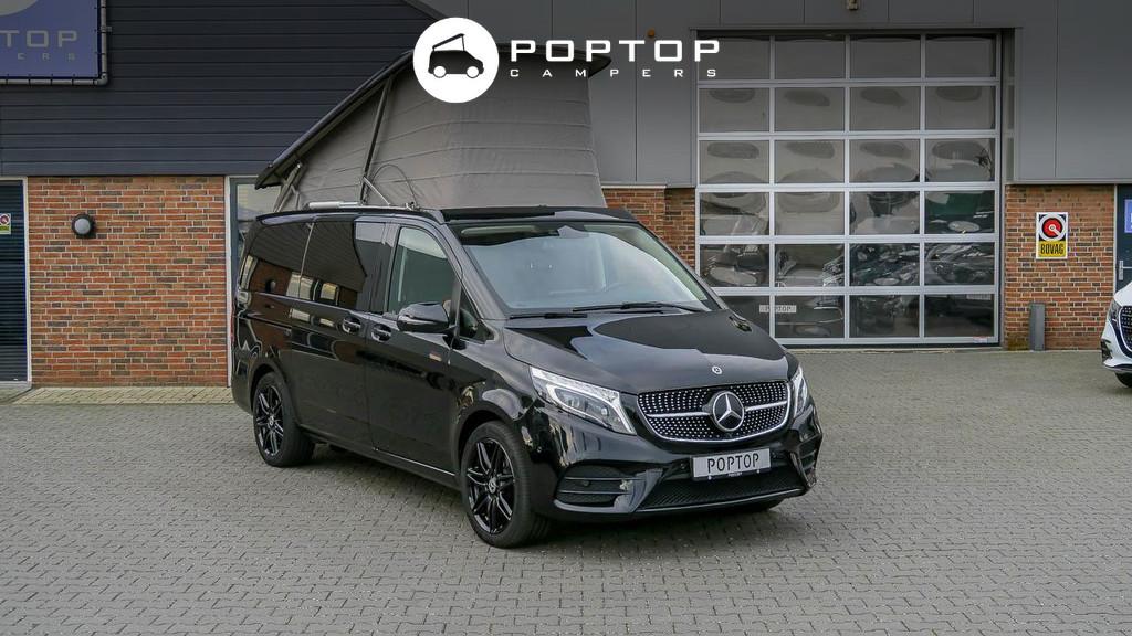 Mercedes-Benz V-Klasse V300 Marco Polo 4WD Mbux/Mbac Airmati, Caravans en Kamperen, Automaat, Buscamper of Camperbus, Mercedes-Benz