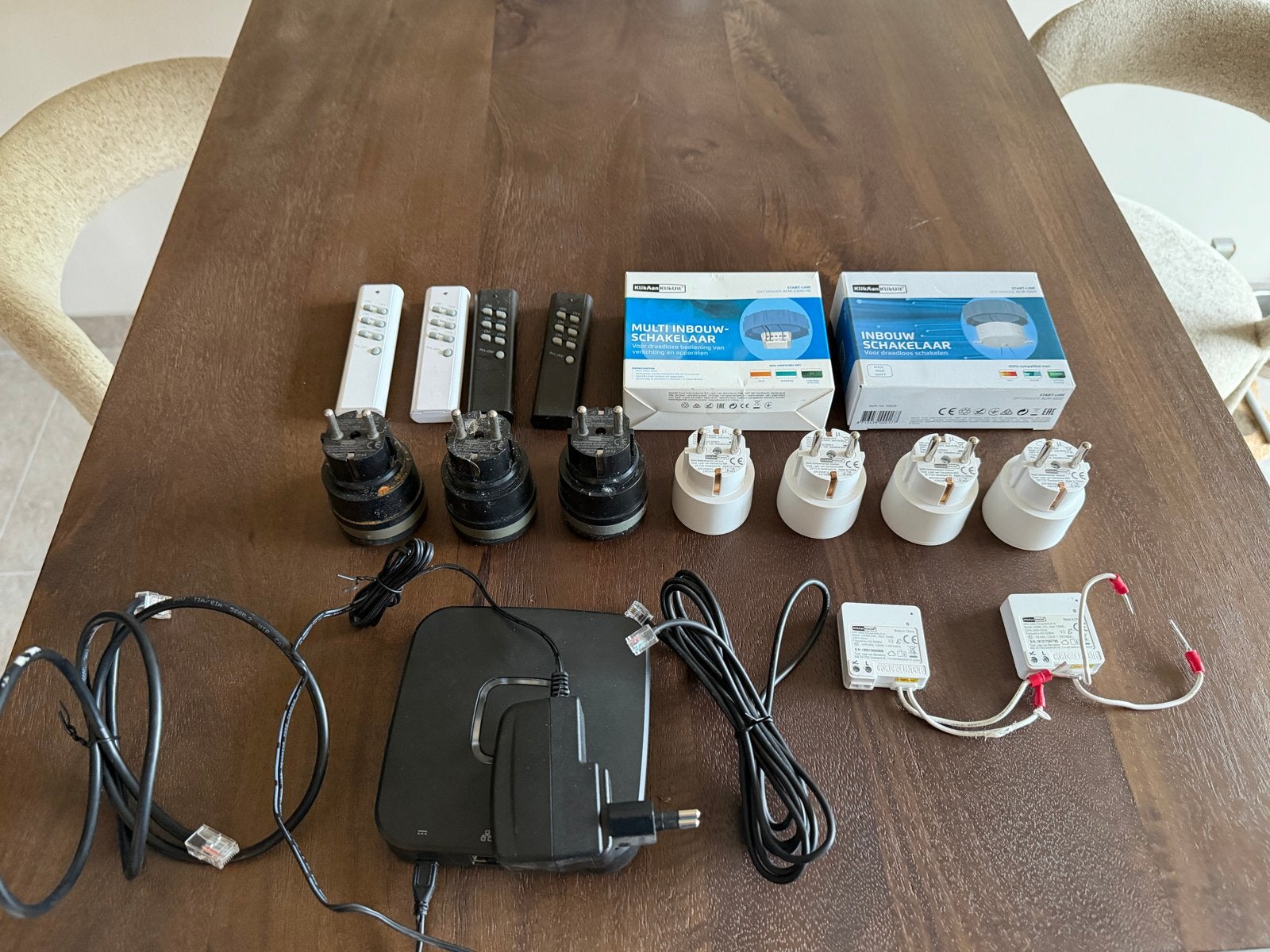 KlikAanKlikUit set compleet, Met afstandsbediening, Ophalen of Verzenden, Gebruikt, Overige merken