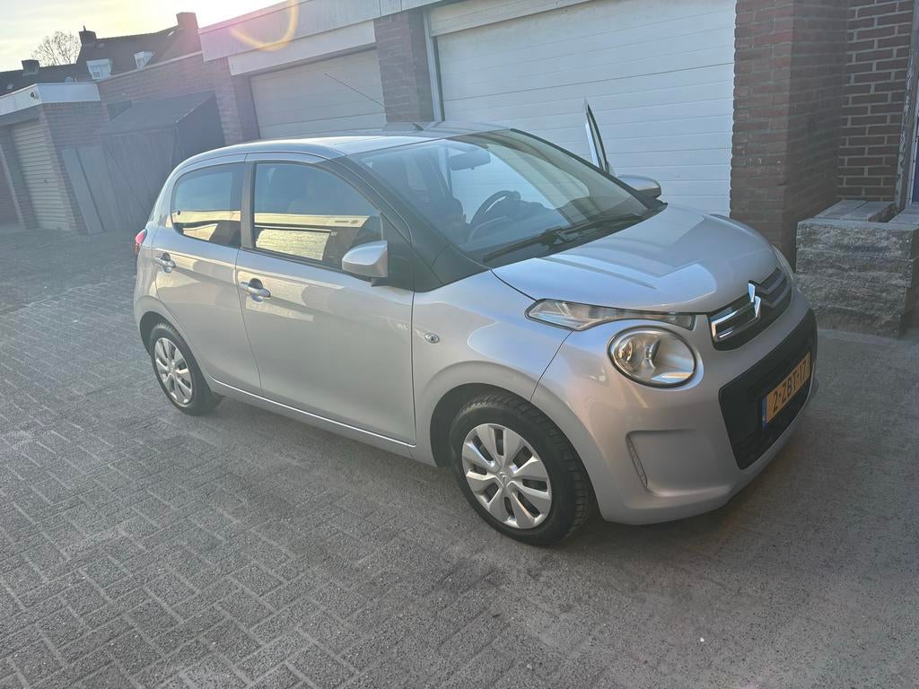 Citroën C1 1.0 E-vti 68 5-DRS 2014 Grijs lage km 34k, Auto's, Voorwielaandrijving, 31 €/maand, 4 stoelen, C1