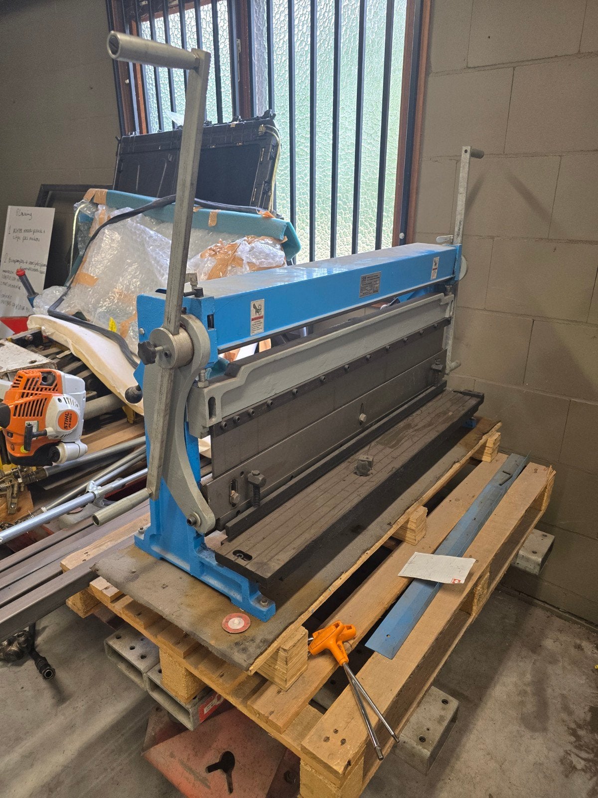 Plaatwerkbank HBM  3 in 1 1015 mm Metaalbewerking, Ophalen of Verzenden