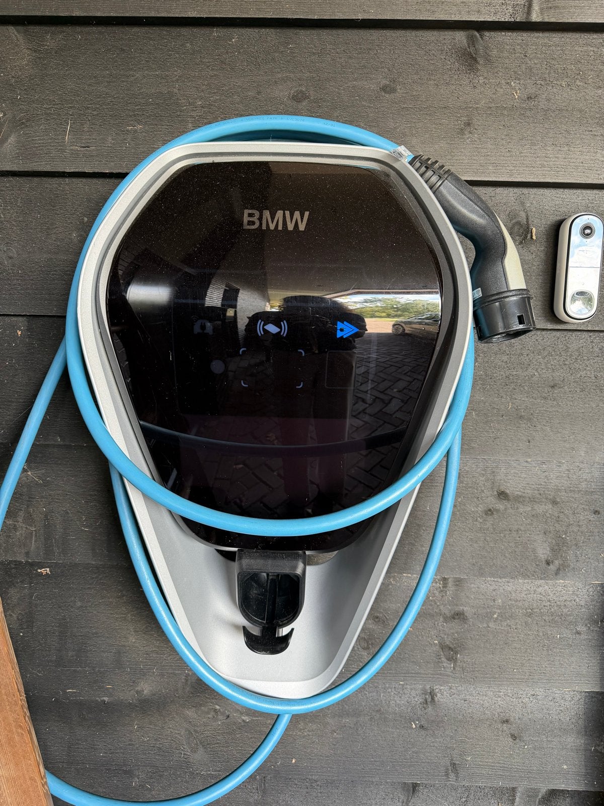 BMW Laadpaal met vaste kabel - Zo goed als nieuw, Auto diversen, Ophalen, Zo goed als nieuw, Laadpaal en Laadkabel