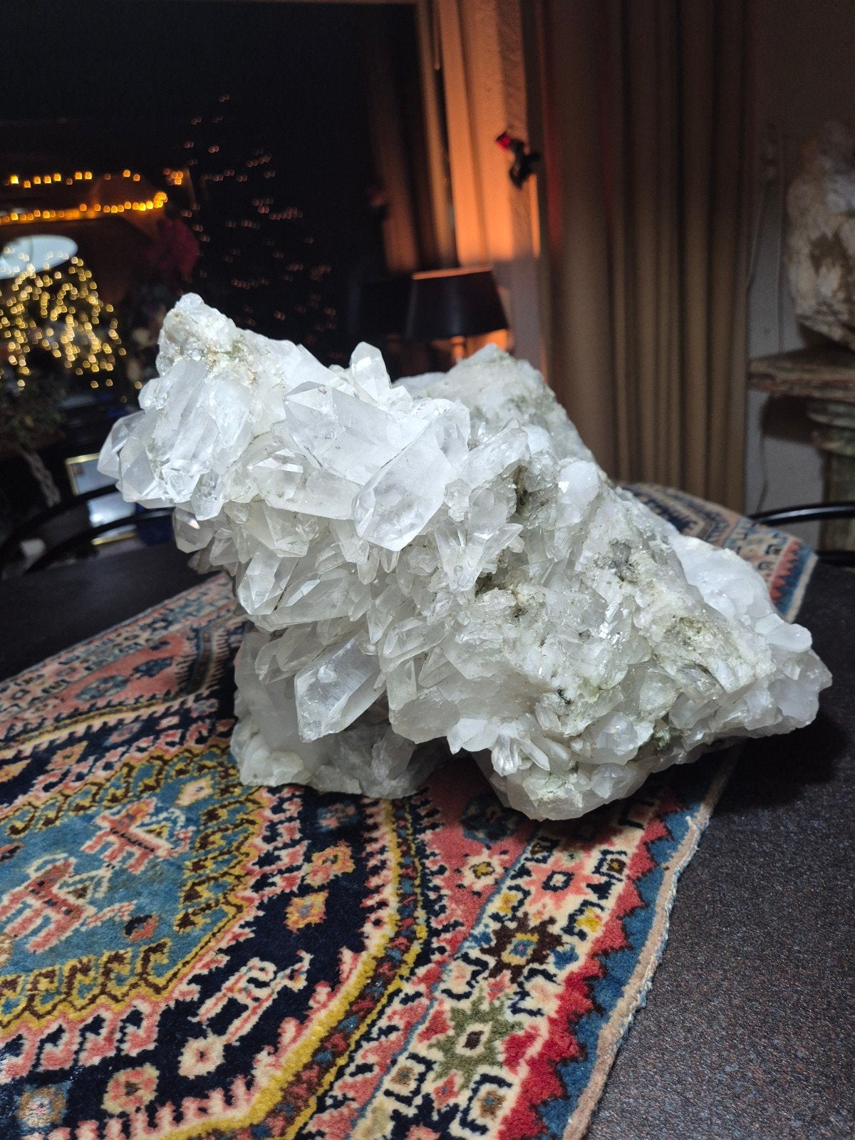 Bergkristal Cluster 26.3 kg, Ophalen, Zo goed als nieuw, Blauw, Accessoires