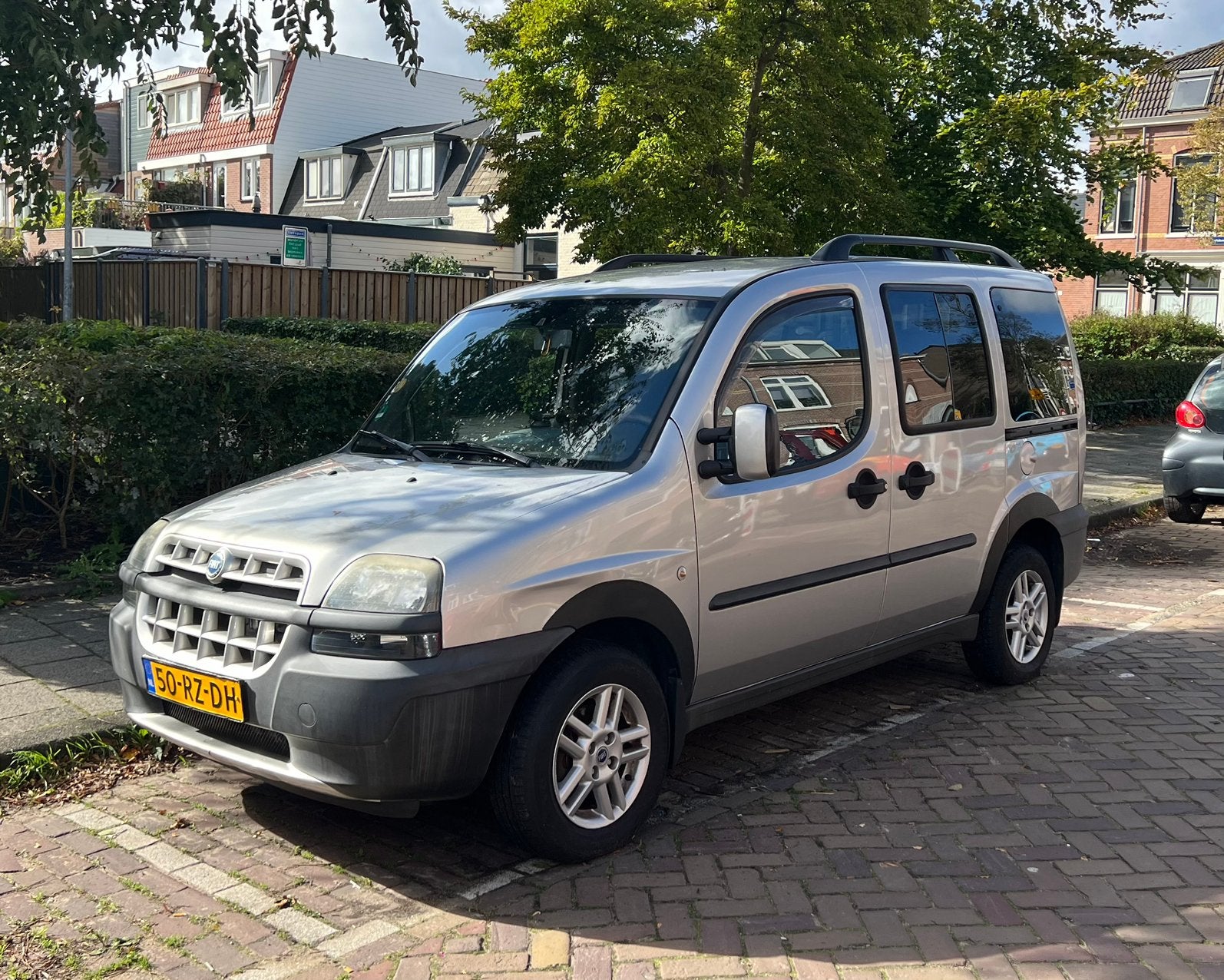 Fiat Doblo 1.6 2005 Grijs, Voorwielaandrijving, 1596 cc, Doblo, Origineel Nederlands