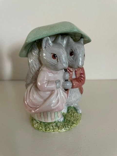 Beatrix Potter Beeldje Eekhoorn Timmy Tiptoes, Verzamelen, Ophalen of Verzenden, Zo goed als nieuw, Dier