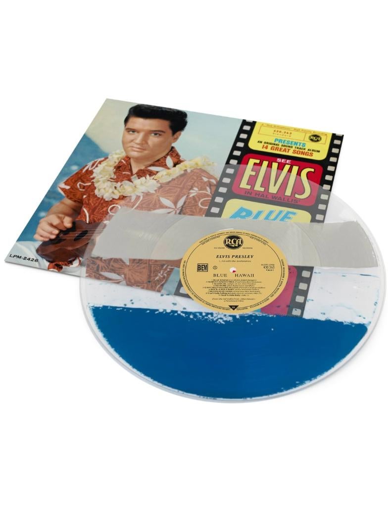 Elvis Presley - Blue Hawaii - Liquid-Filled - RSD 2026, 1970 - 1979, 12 inch, Nieuw in verpakking, Inclusief obi