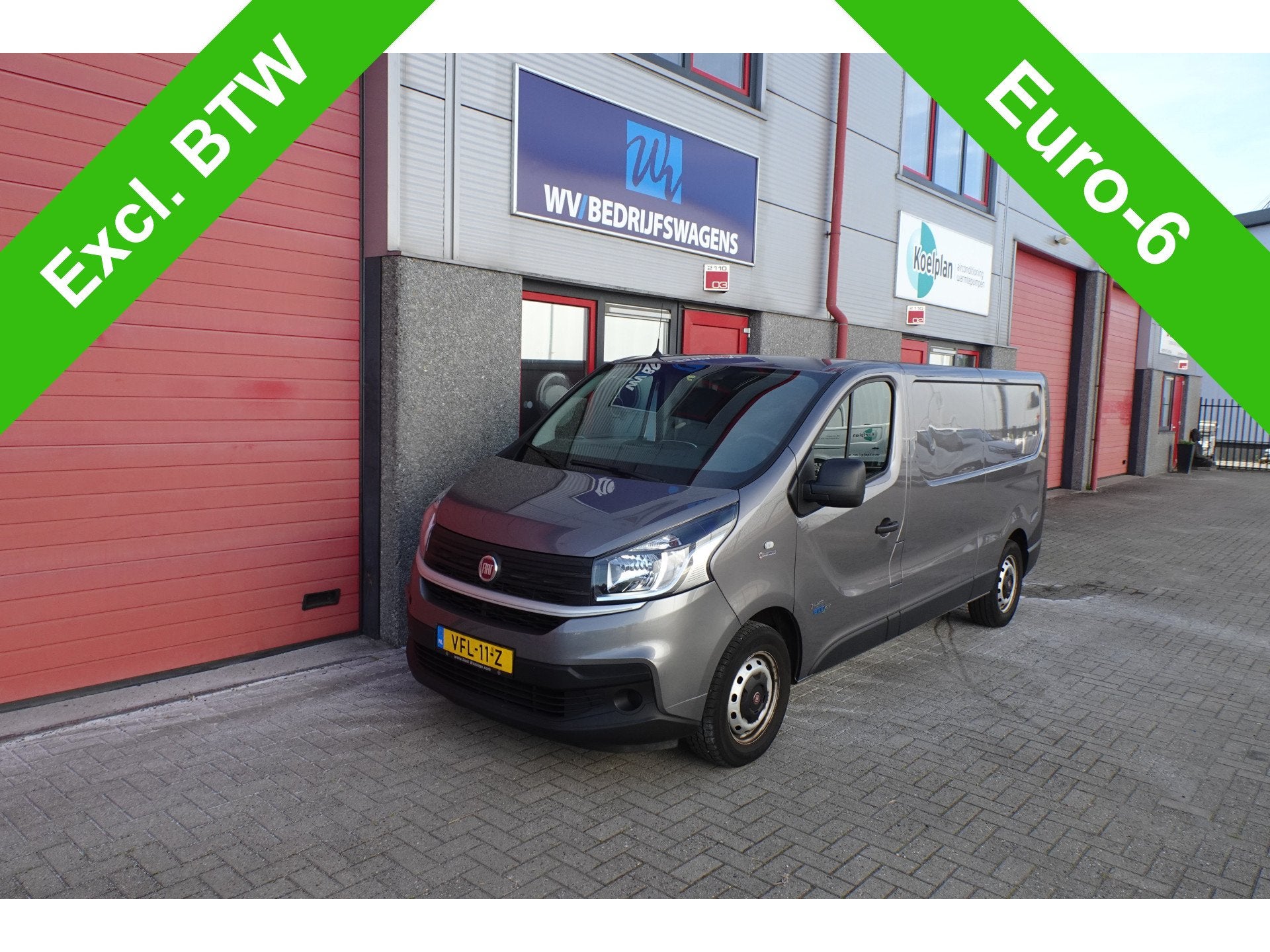 Fiat Talento 2.0 MultiJet L2H1 zits navi trekhaak 145 pk !, Voorwielaandrijving, Stof, Gebruikt, Euro 6