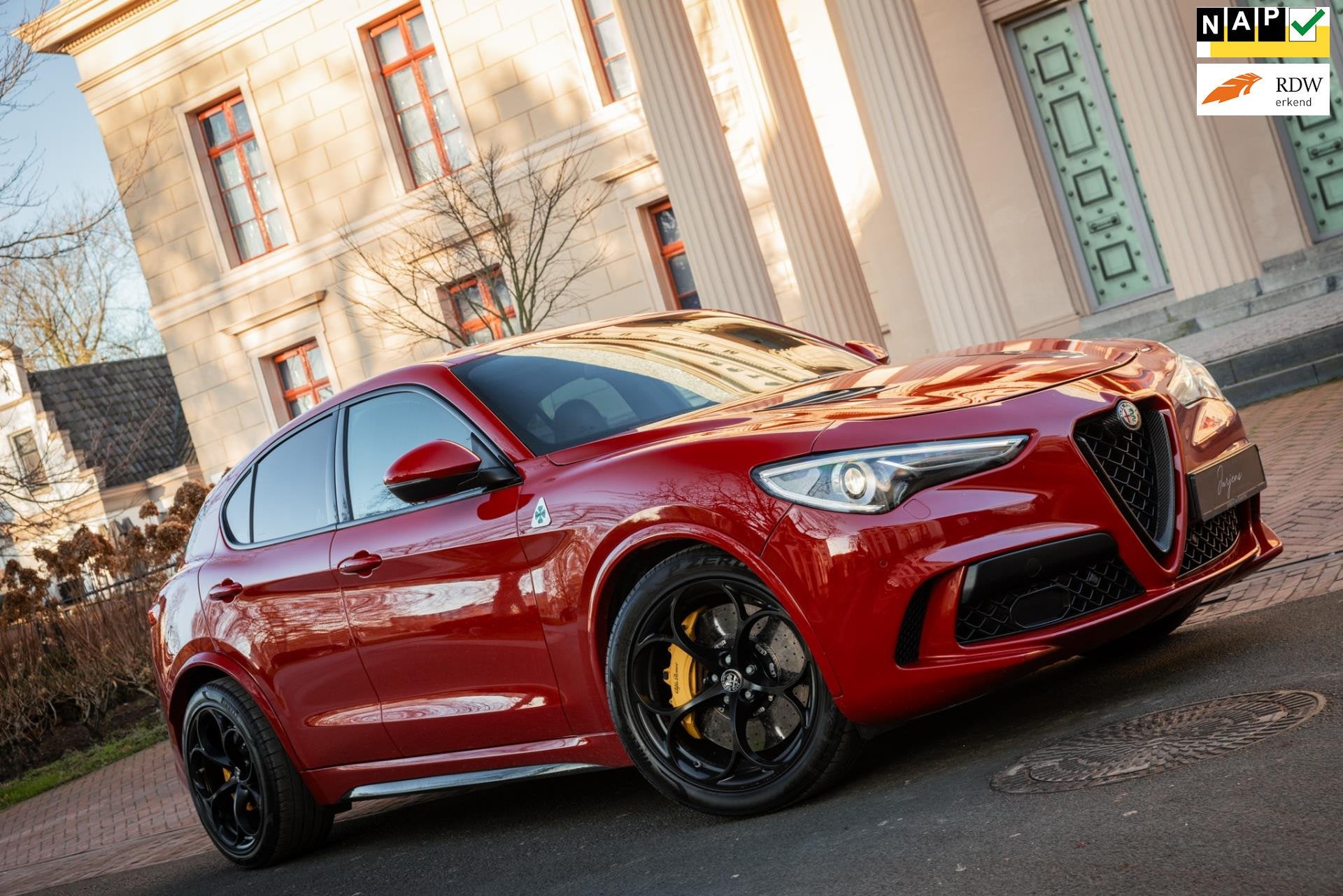 Alfa Romeo Stelvio 2.9 V6 AWD QV (510pk) | Keramisch | BTW, Auto's, Automaat, Dealer onderhouden, Gebruikt, 10 km/l