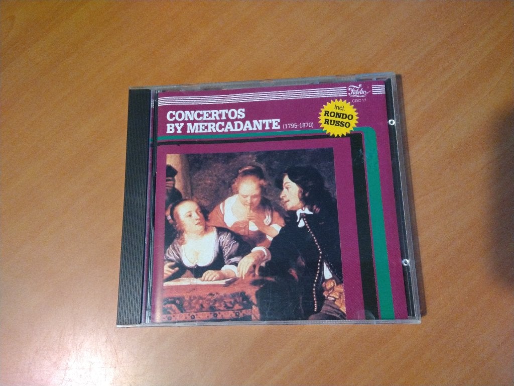 CD Concertos by Mercadante, Ophalen of Verzenden, Barok, Zo goed als nieuw, Orkest of Ballet